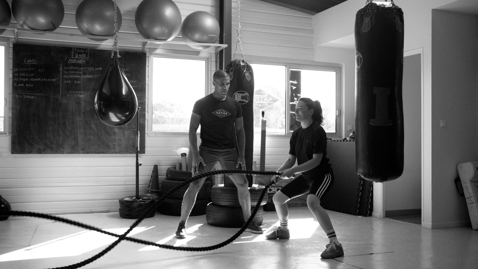 Cours collectif d'entraînement au studio Natics à Bois-Guillaume